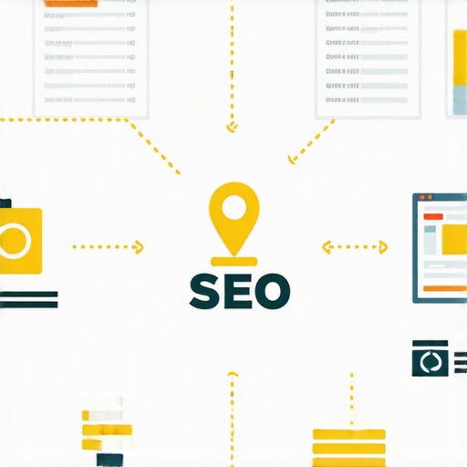 Diagram illustrating comprehensive local SEO tactics for 2024