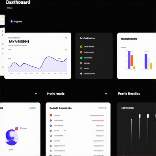 Screenshot of Google My Business analytics dashboard showing key metrics