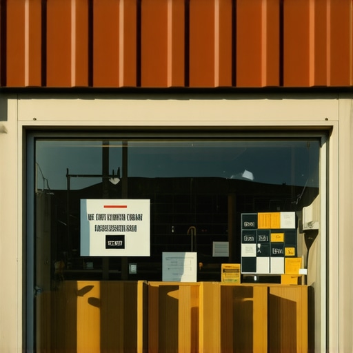 A real small business storefront with visible signage and neighborhood background